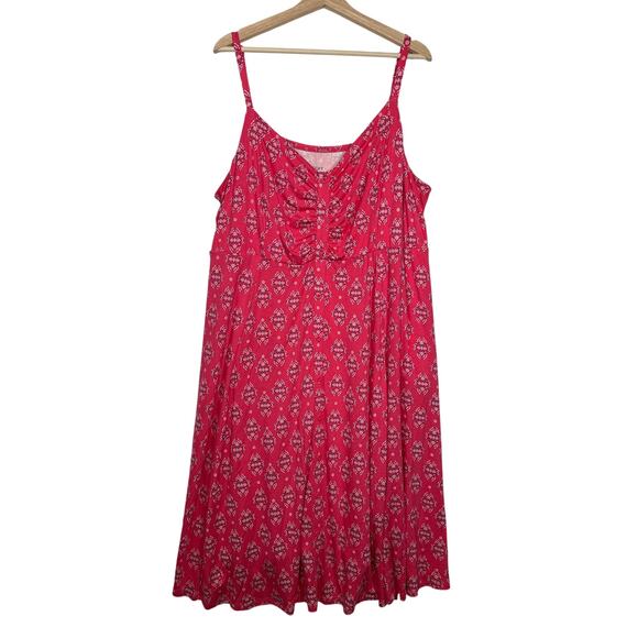 Torrid Midi Super Soft Button-Front Knit Dress Sleeveless Sz 4 /4X Casual Summer - Picture 14 of 16